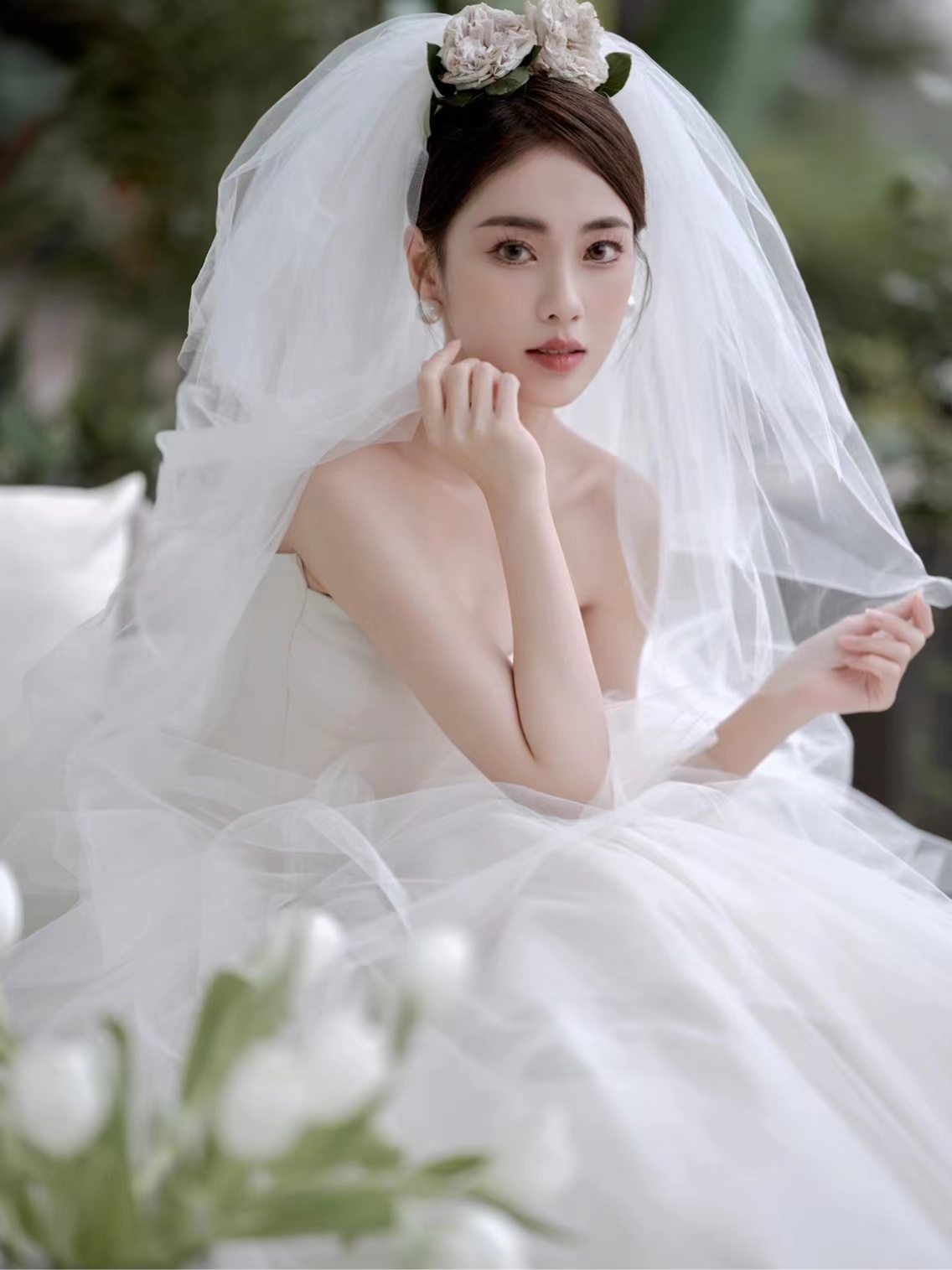您的春日新娘妆容正在派送|清透的春日妆容