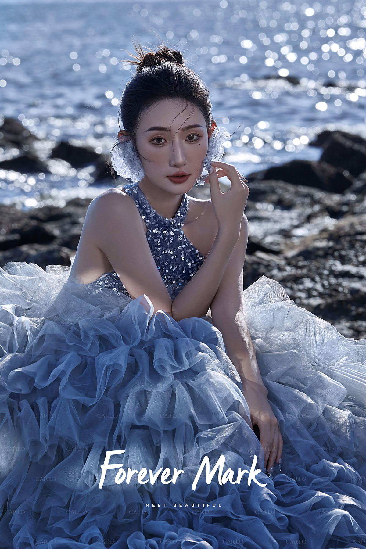 卡洛婚纱摄影【礁石海景】