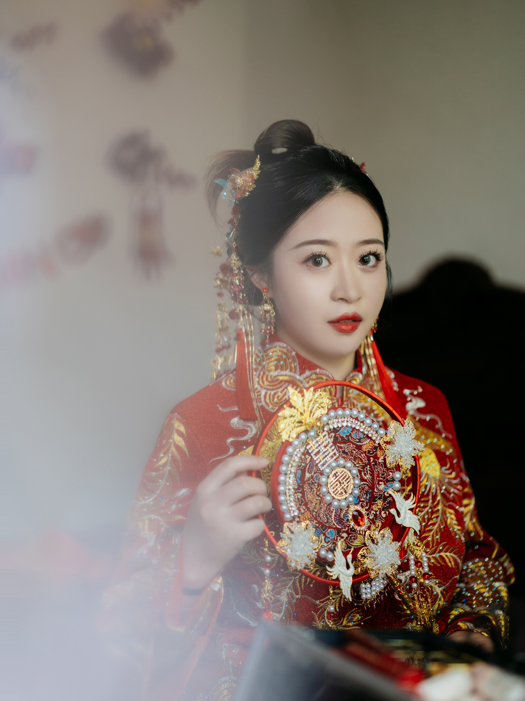中式新娘跟妆造型