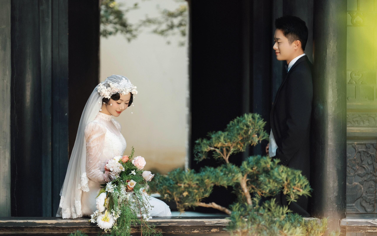 园林系列客片欣赏！重庆婚纱照推荐商家