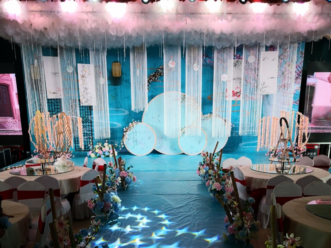 超值新中式风格韩城宾馆宴会厅