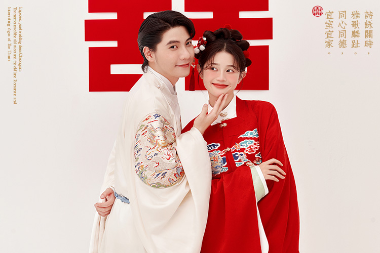 中式美学「吾家有喜」中式婚纱照