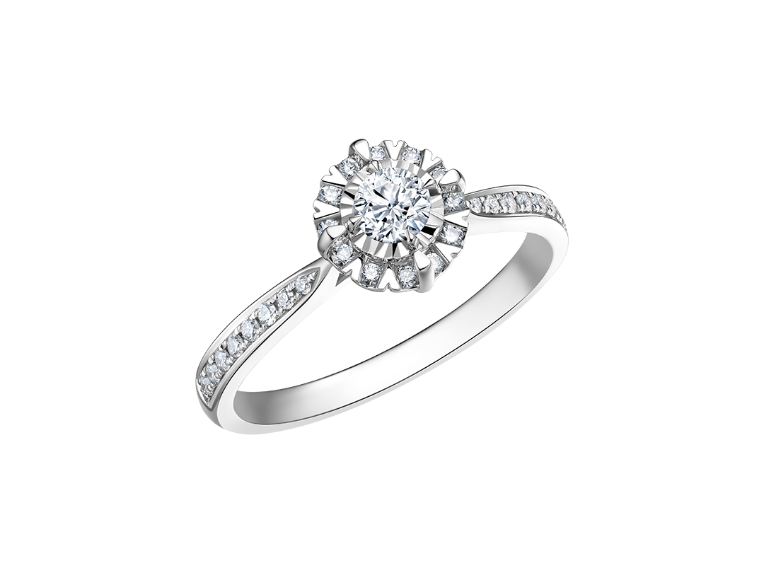 DR BELIEVE经典款求婚钻戒WJ0516