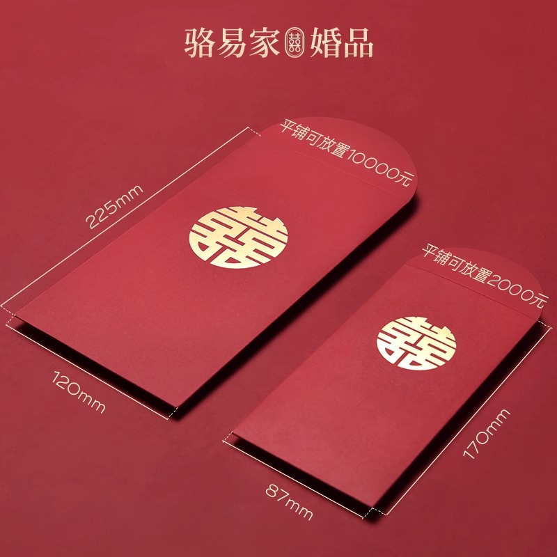 中式精美花纹红包