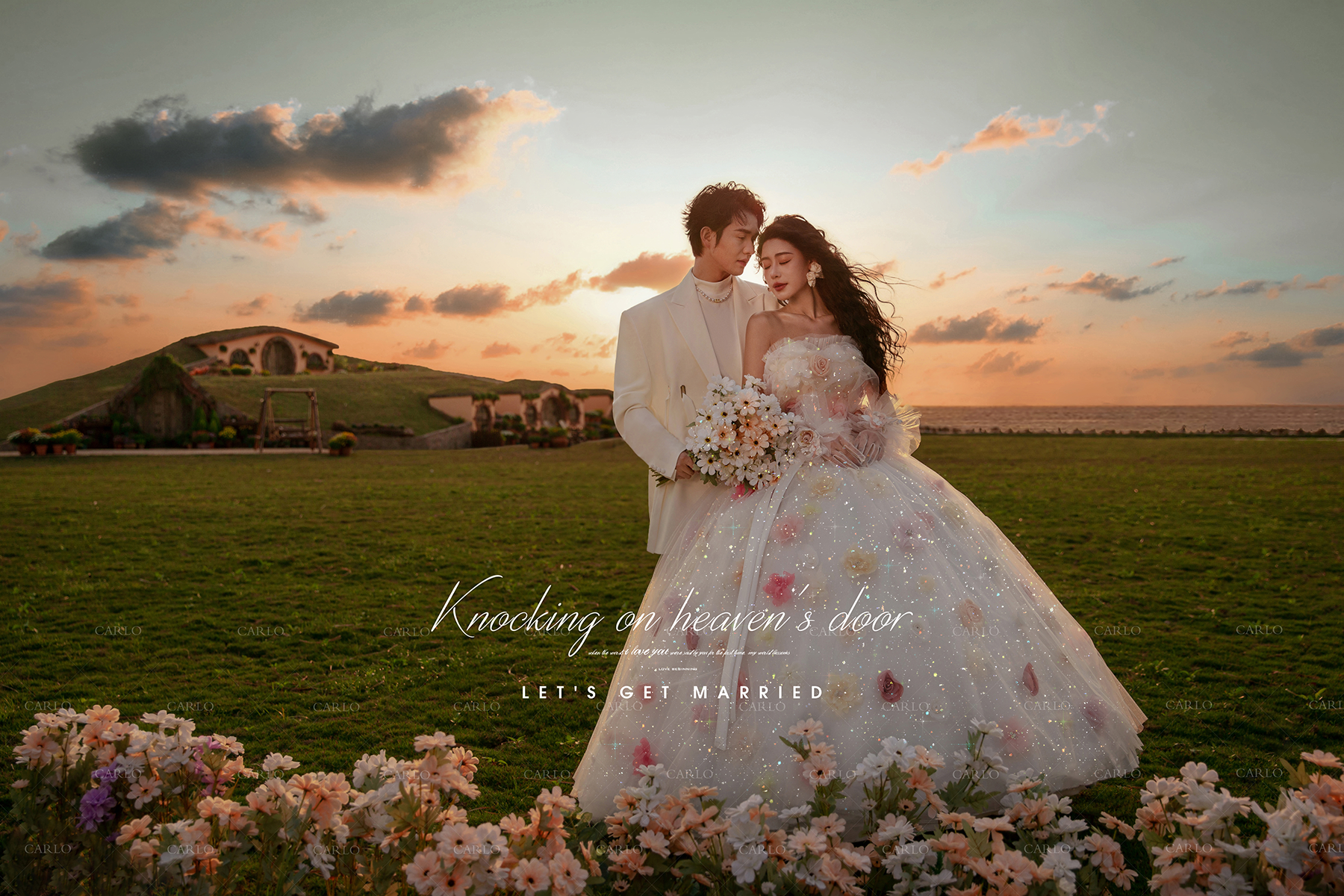 卡洛婚纱摄影【霍比特夕阳】