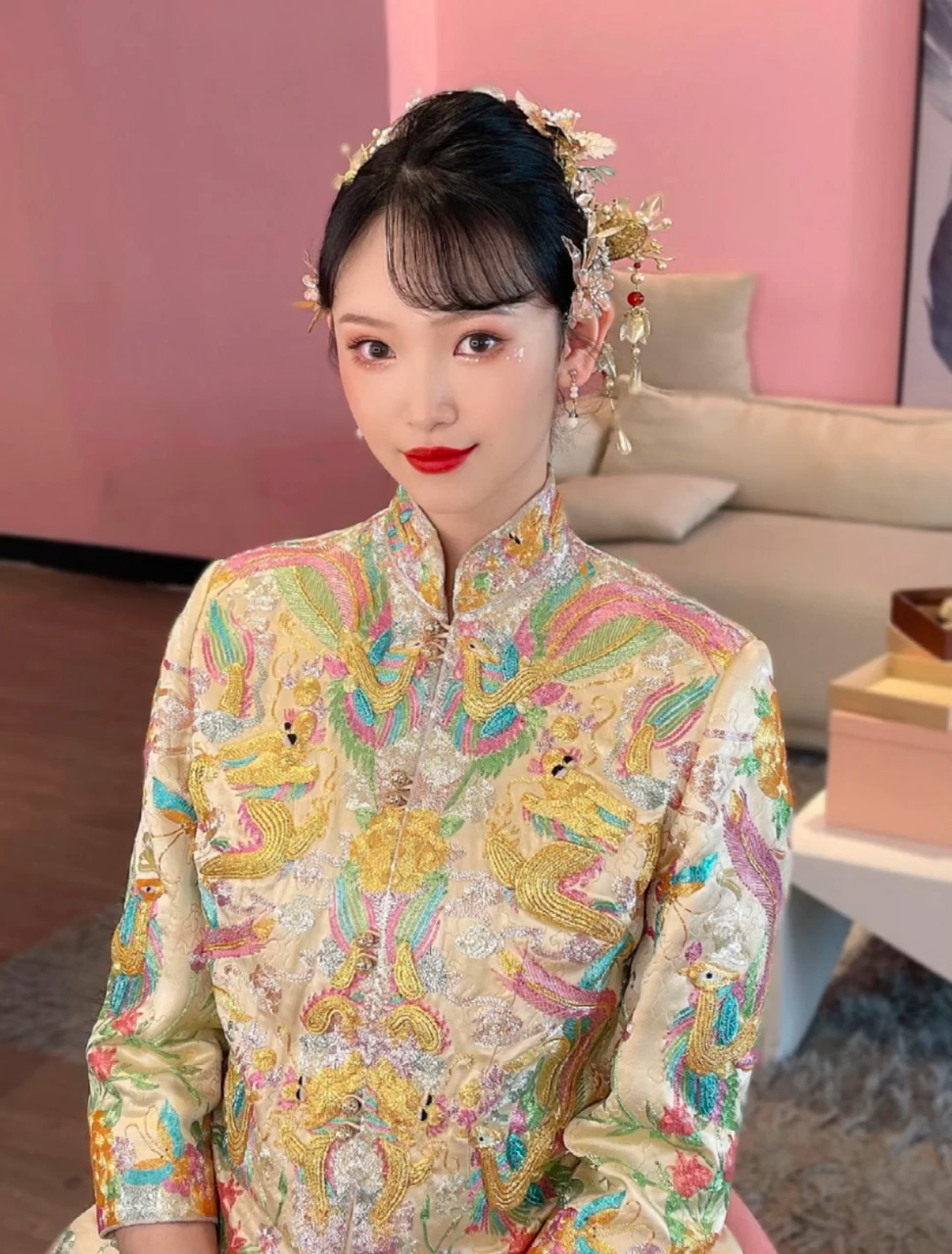 千姑娘美妆工作室新娘化妆跟妆早妆/秀禾妆/现代妆