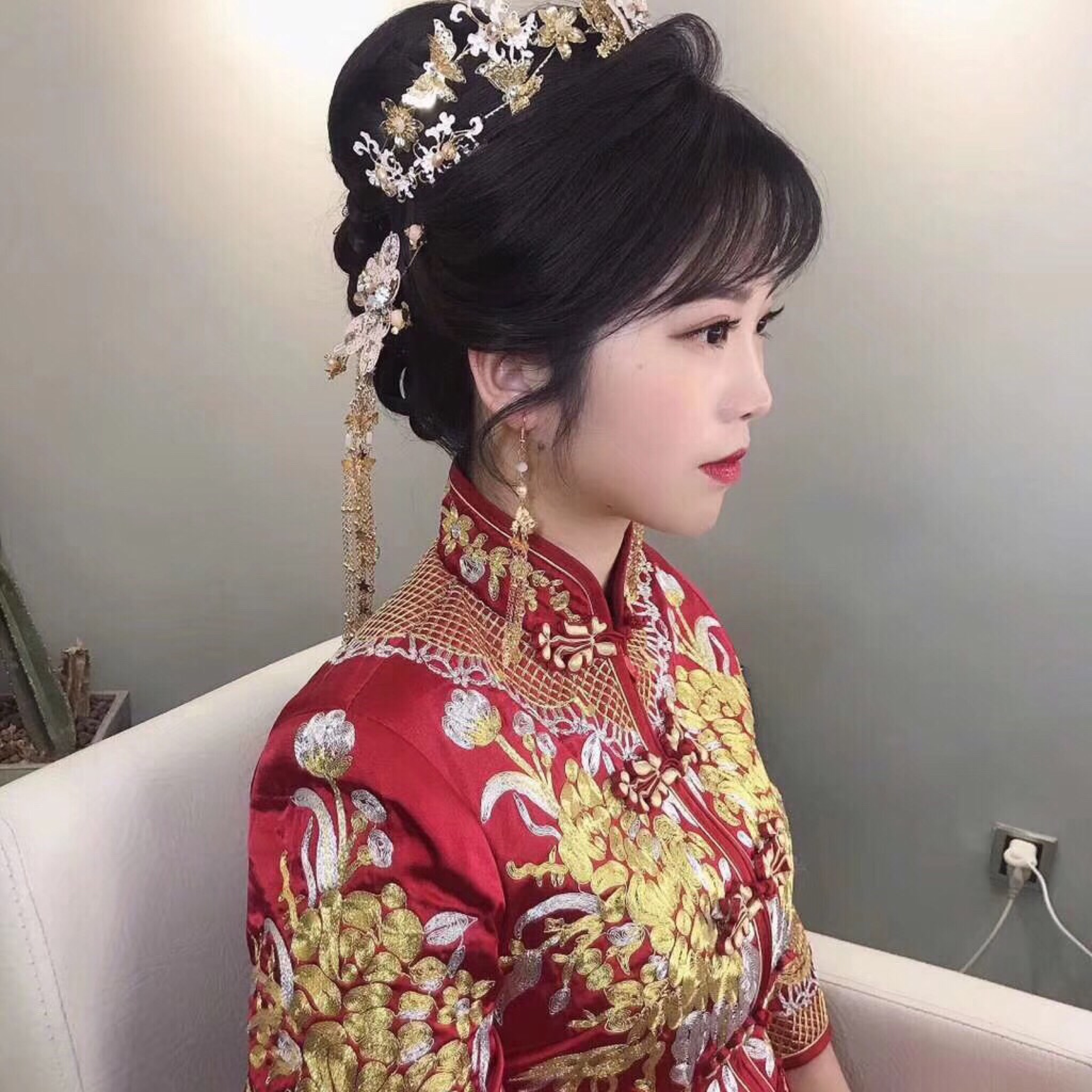  婚礼当天跟妆的约我啦[微笑][微笑]