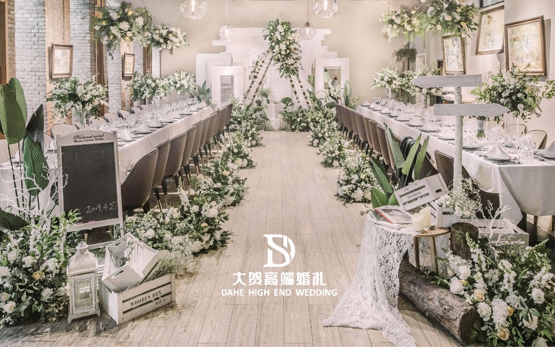 【大贺婚礼】白色系婚礼的高级质感
