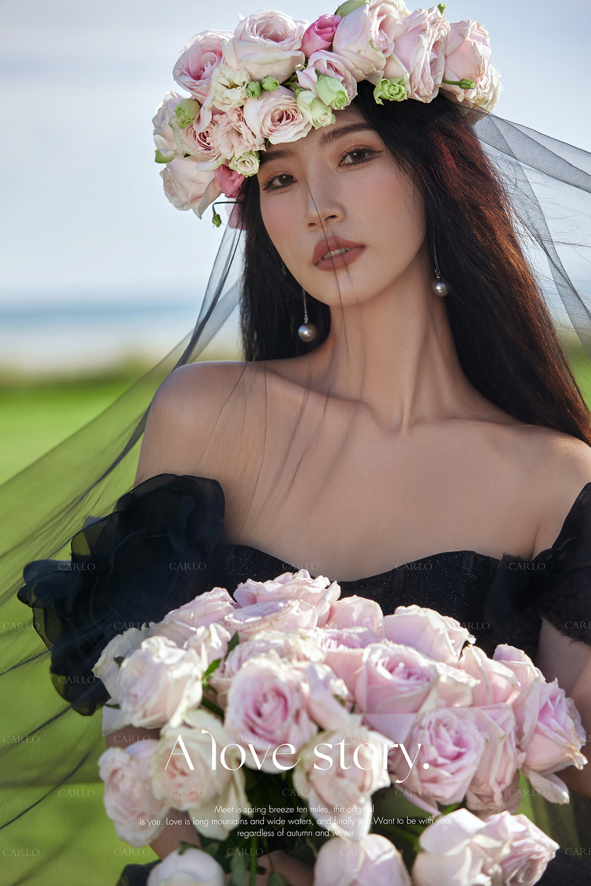 卡洛婚纱摄影【黑纱森系】