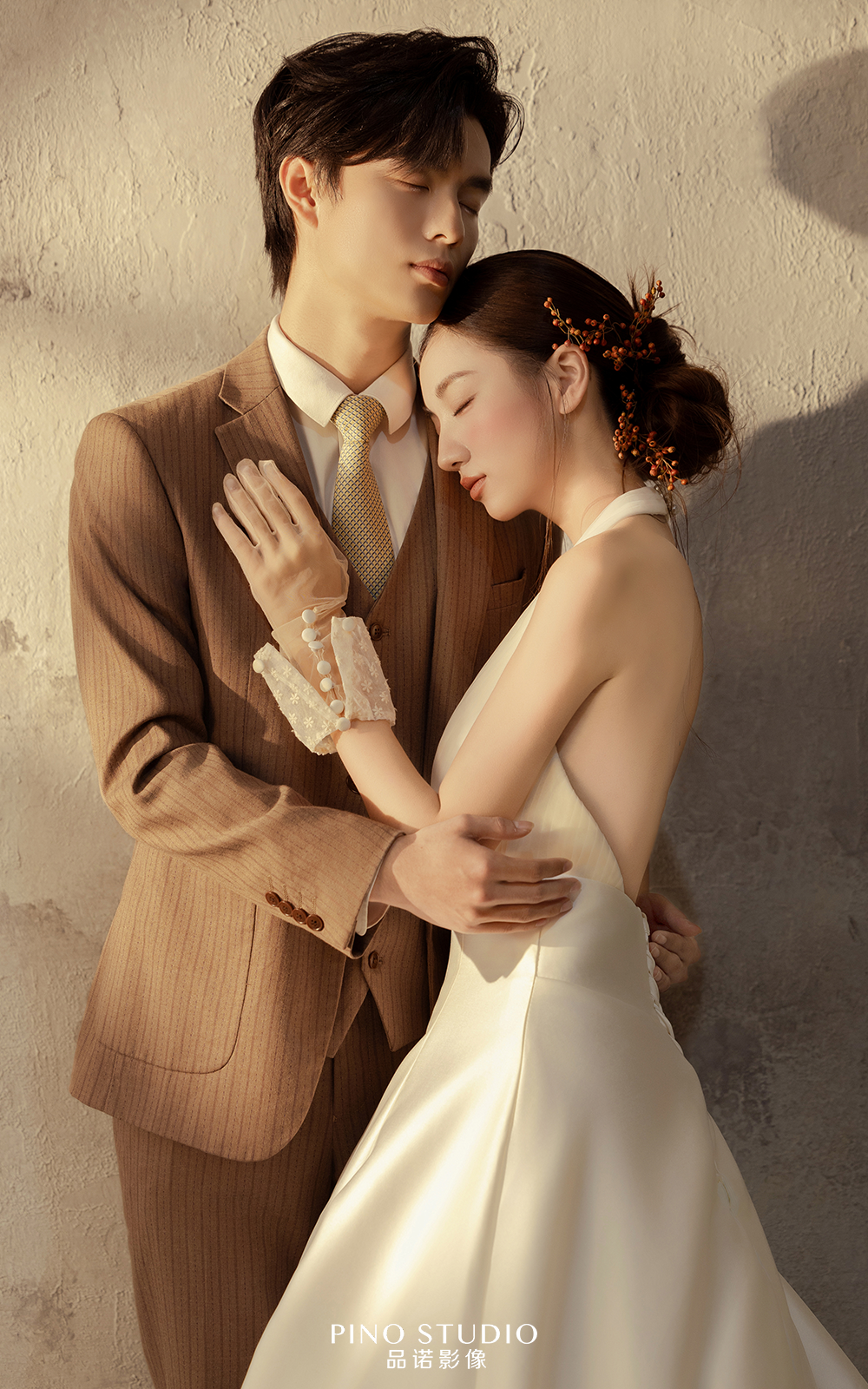 复古光影婚纱照