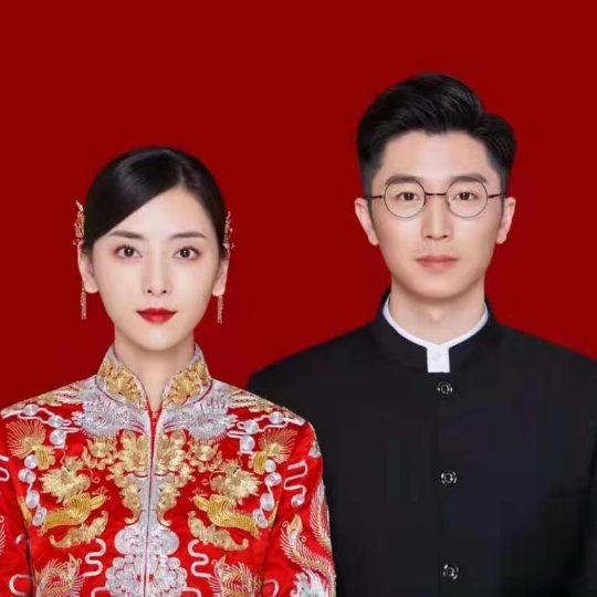结婚领证标配化妆服装修片出片