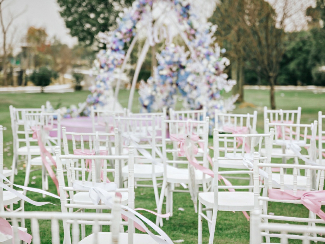 [梦享家]2020白蓝色户外清新婚礼