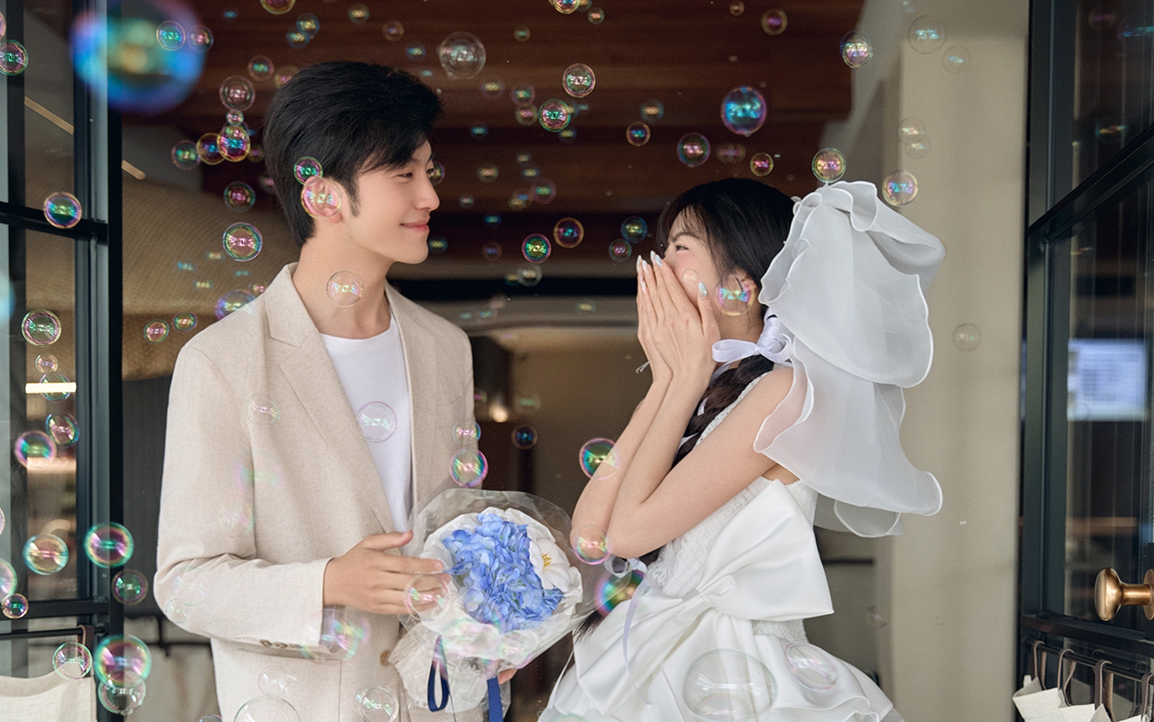 超甜韓式清新輕婚紗
