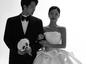 韩系黑白婚纱照