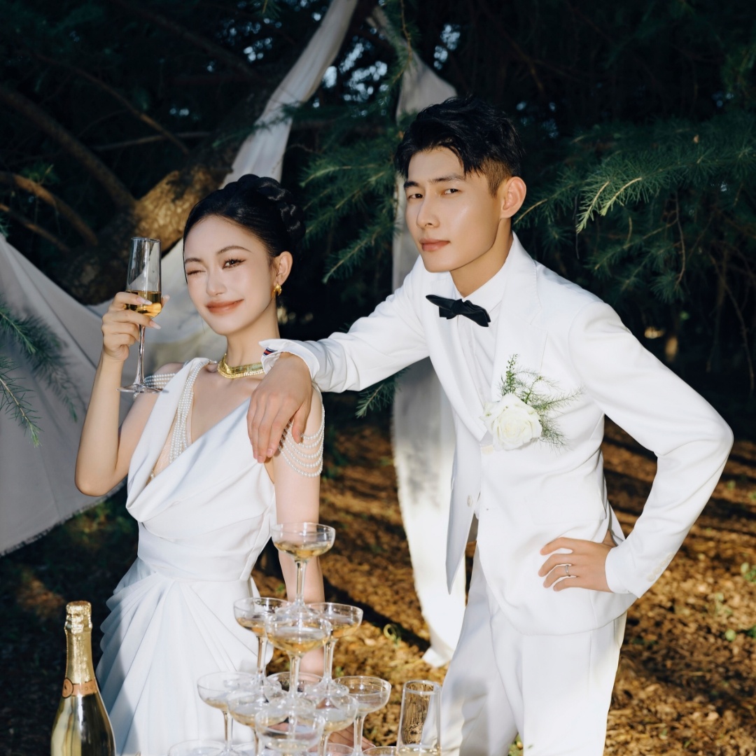 白色视觉 婚纱照四组