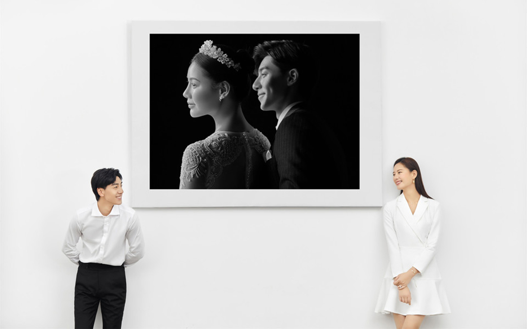 【经典50年】两天拍摄·50年画展婚纱照