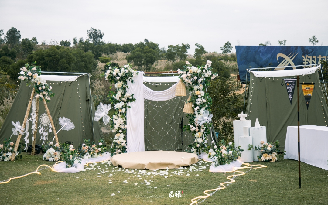 小清新户外婚礼 求婚小预算