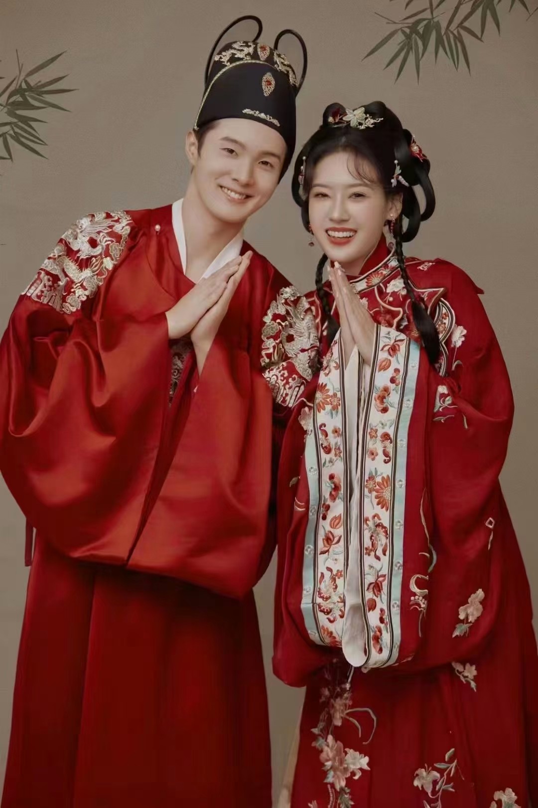 新中式婚纱照主题风