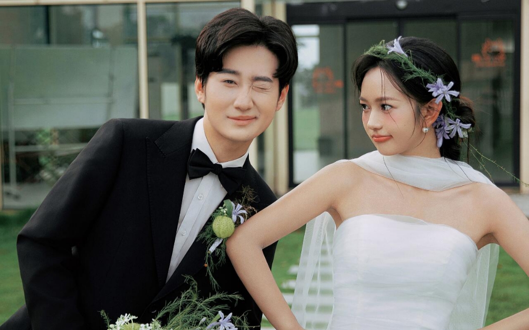理想中的夏日韩系小清新婚纱照✨ 风格：清新、唯美