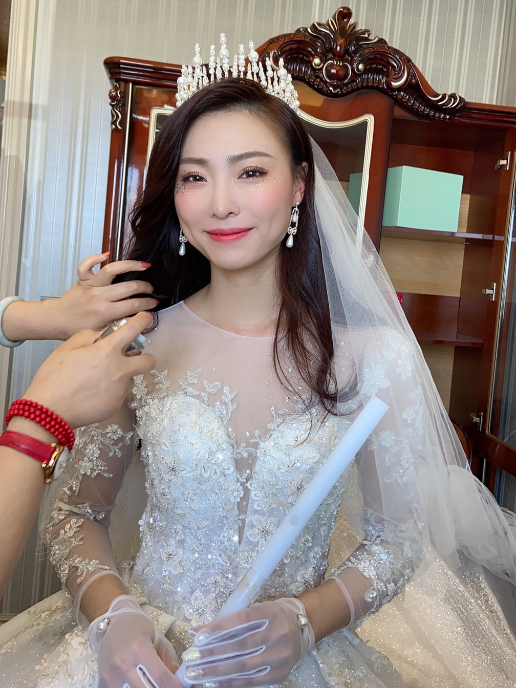 高端精品婚紗+新娘跟妝【私人訂制套餐】
