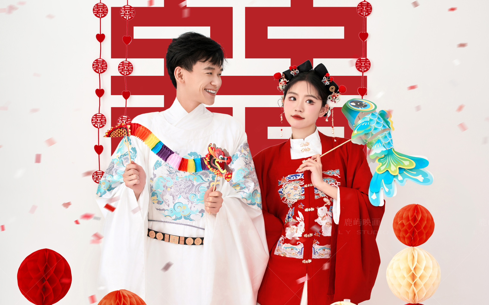 【鹿屿映画】太爱新中式汉服婚纱照啦