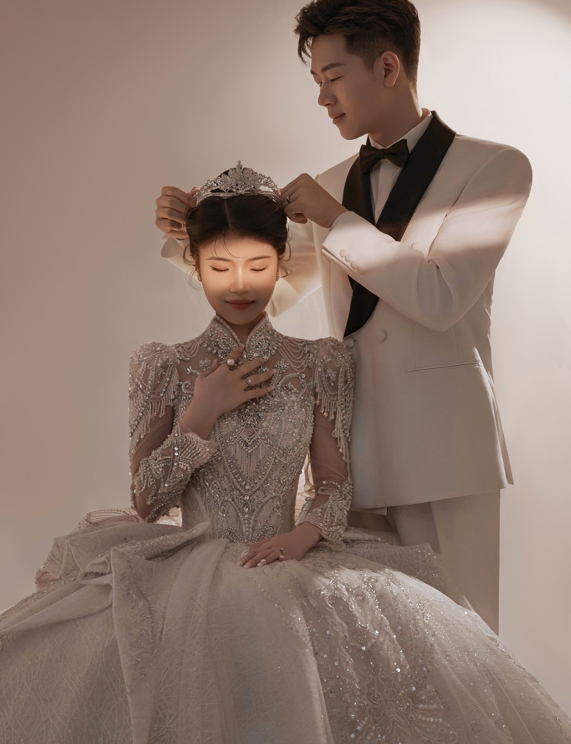 客样高定拍摄三机位婚纱照私人定制