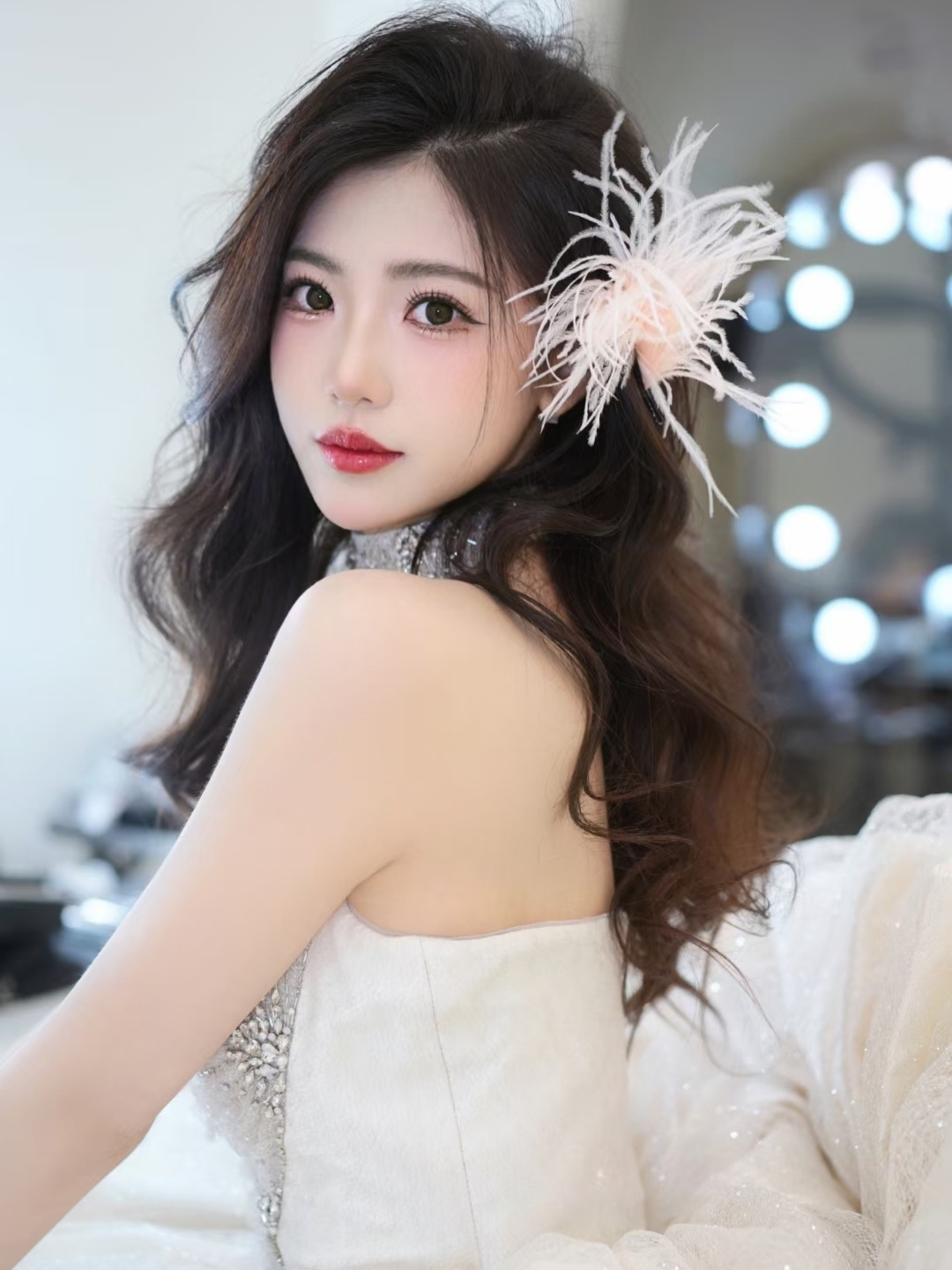 元气减龄白纱造型