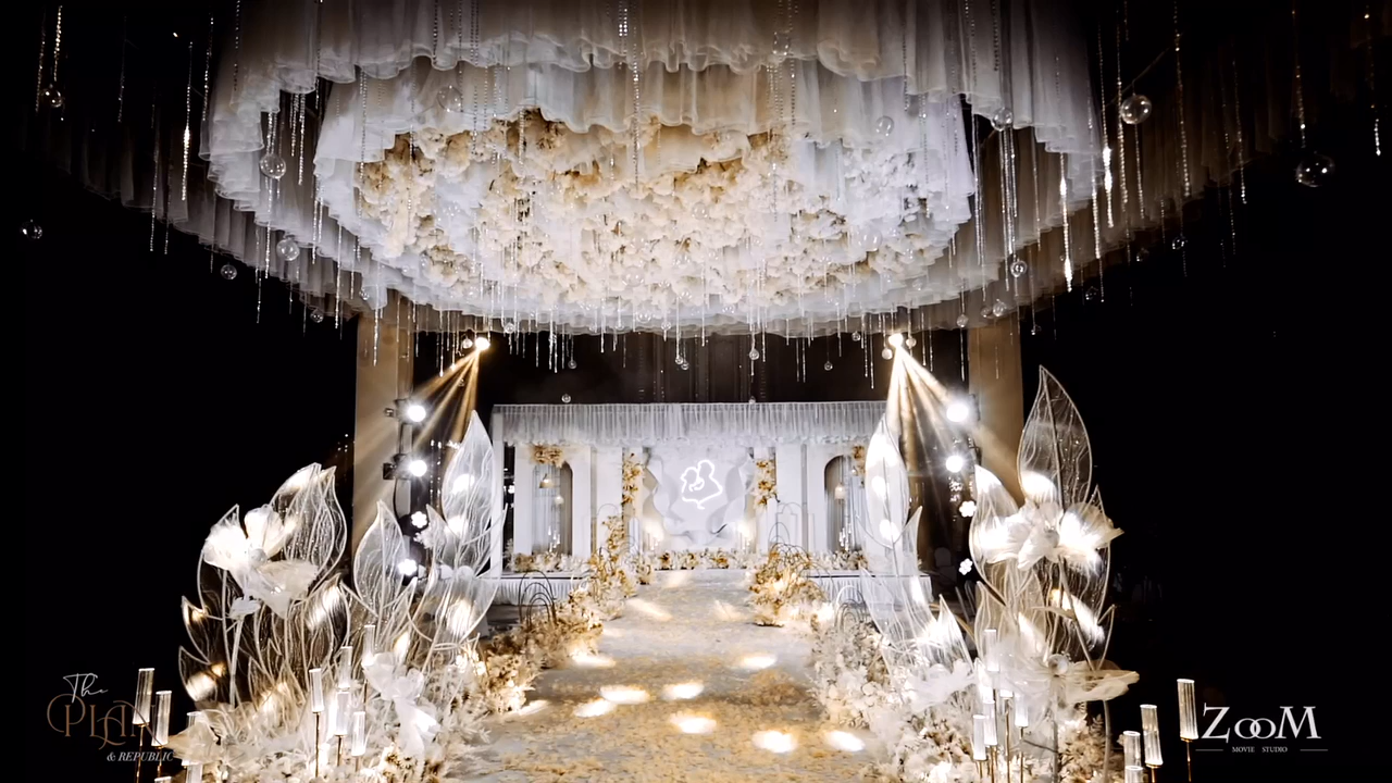 【策划共禾】大热香槟金色奢华婚礼|送婚礼管家