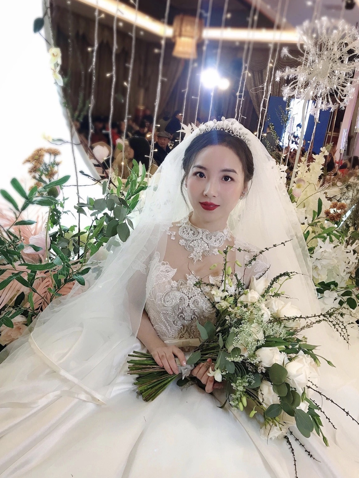 订婚妆造