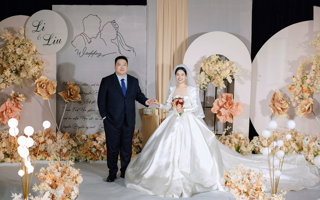 【佳美婚禮】奶乎乎的香檳色婚禮
