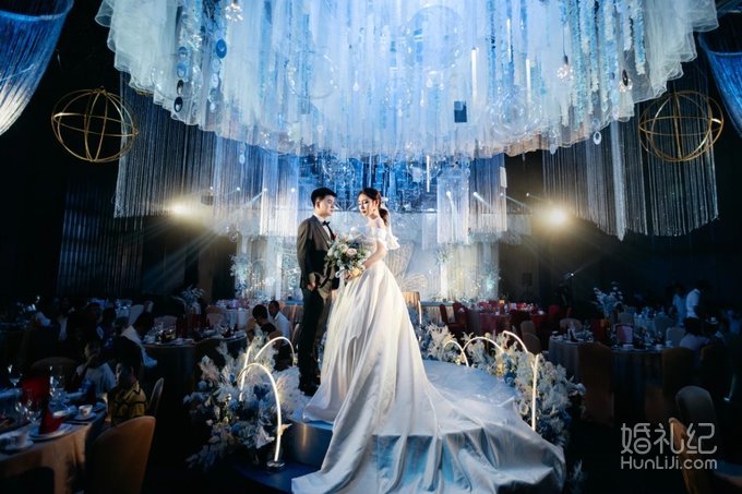 我的梦中婚礼—糖分超标的蓝色婚礼，爱了爱了！