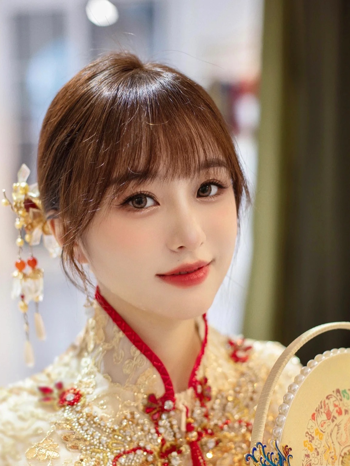 本城婚礼首妆造型