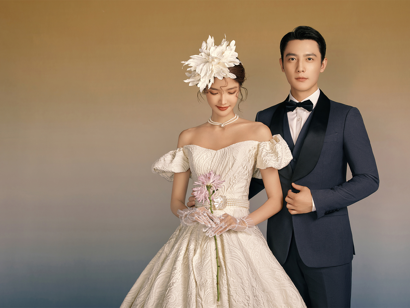 一眼就心动的法式油画婚纱照丨厦门婚纱照