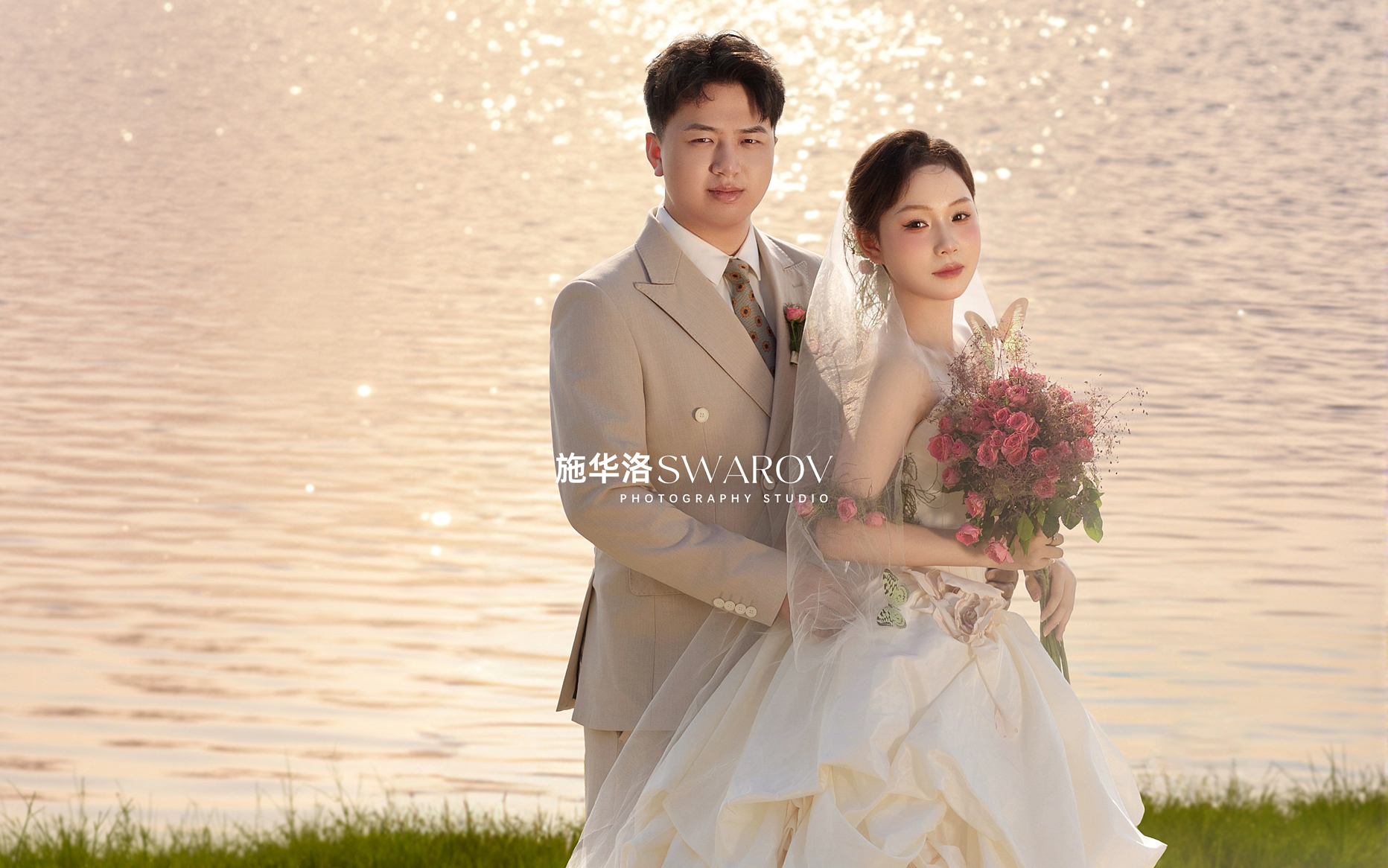 夕陽(yáng)婚紗照｜落日余暉下，愛(ài)意蔓延