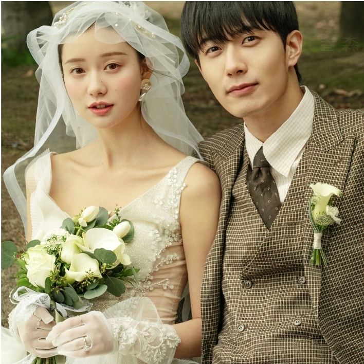 清新森系婚纱照该这样拍