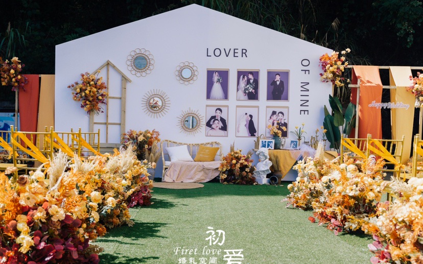 6800户外婚礼（包含四大金刚）