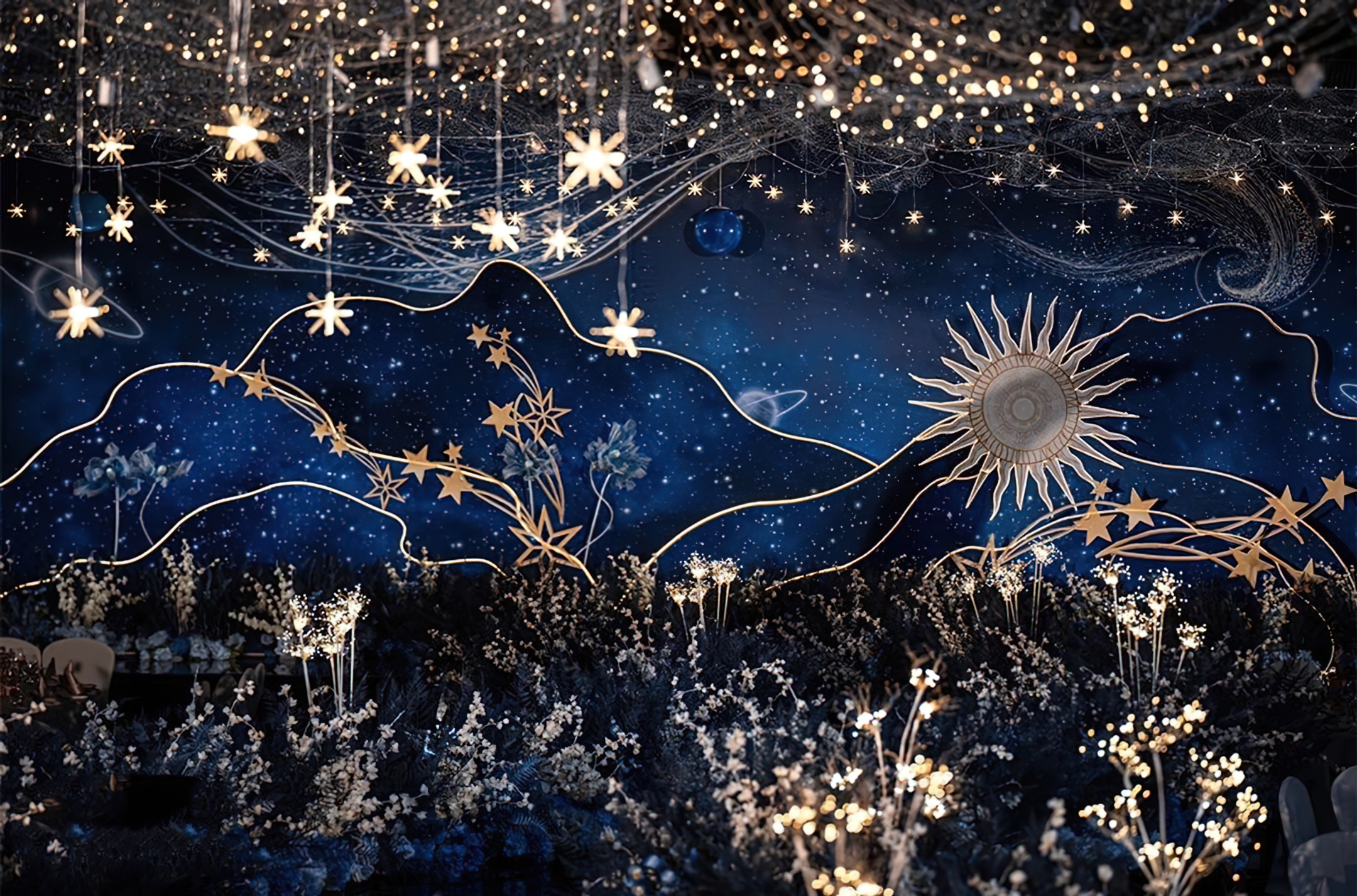 【禾晞婚礼】蓝色星空主题婚礼