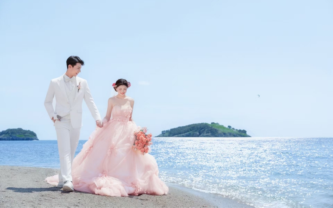 海景婚纱风格