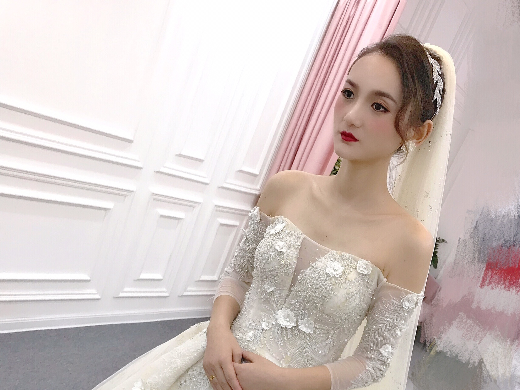 专家级新娘跟妆化妆师全程跟妆