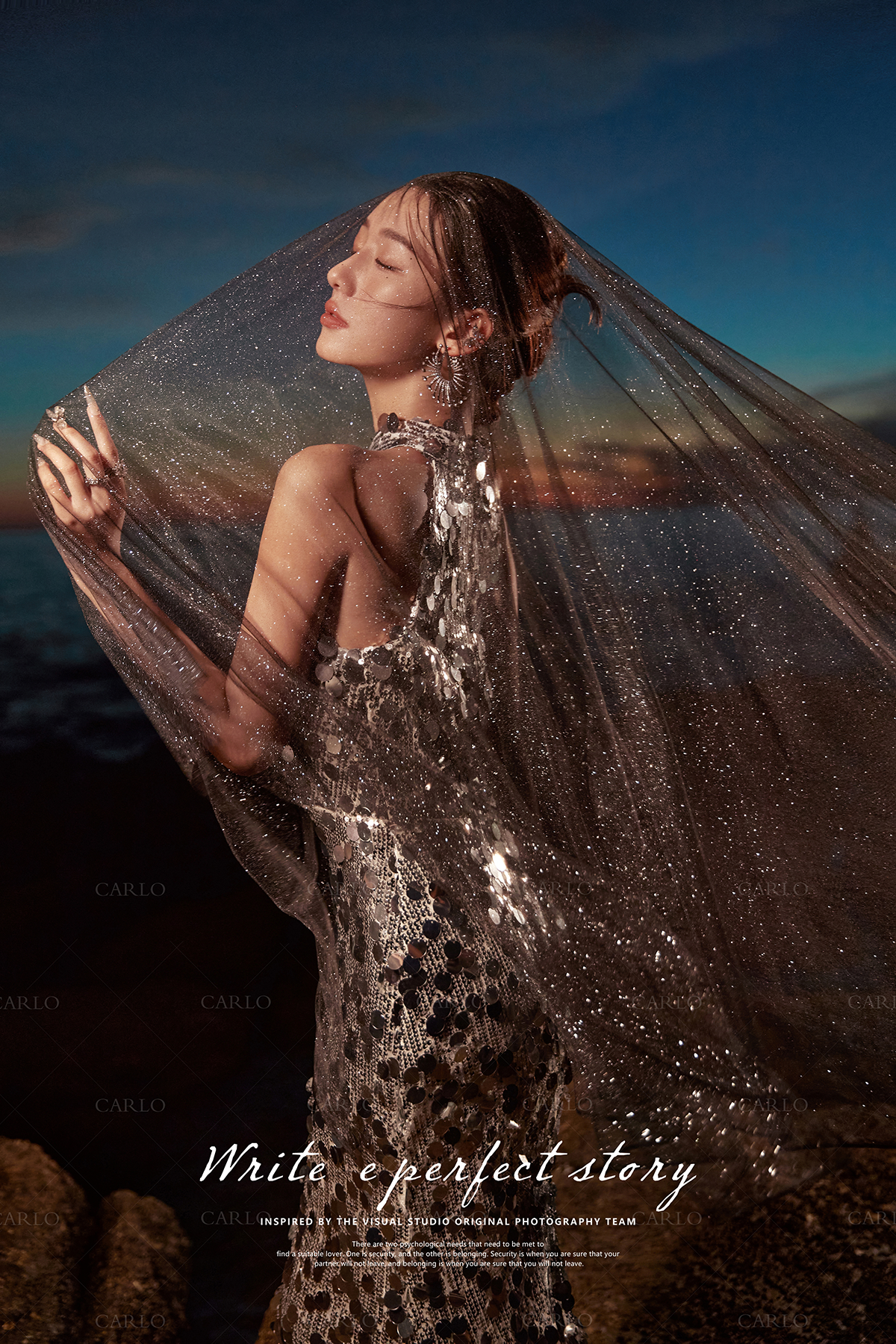 卡洛婚纱摄影【夕阳海景】