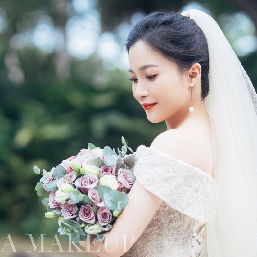 总监跟妆师 厦门新娘 自然甜美 