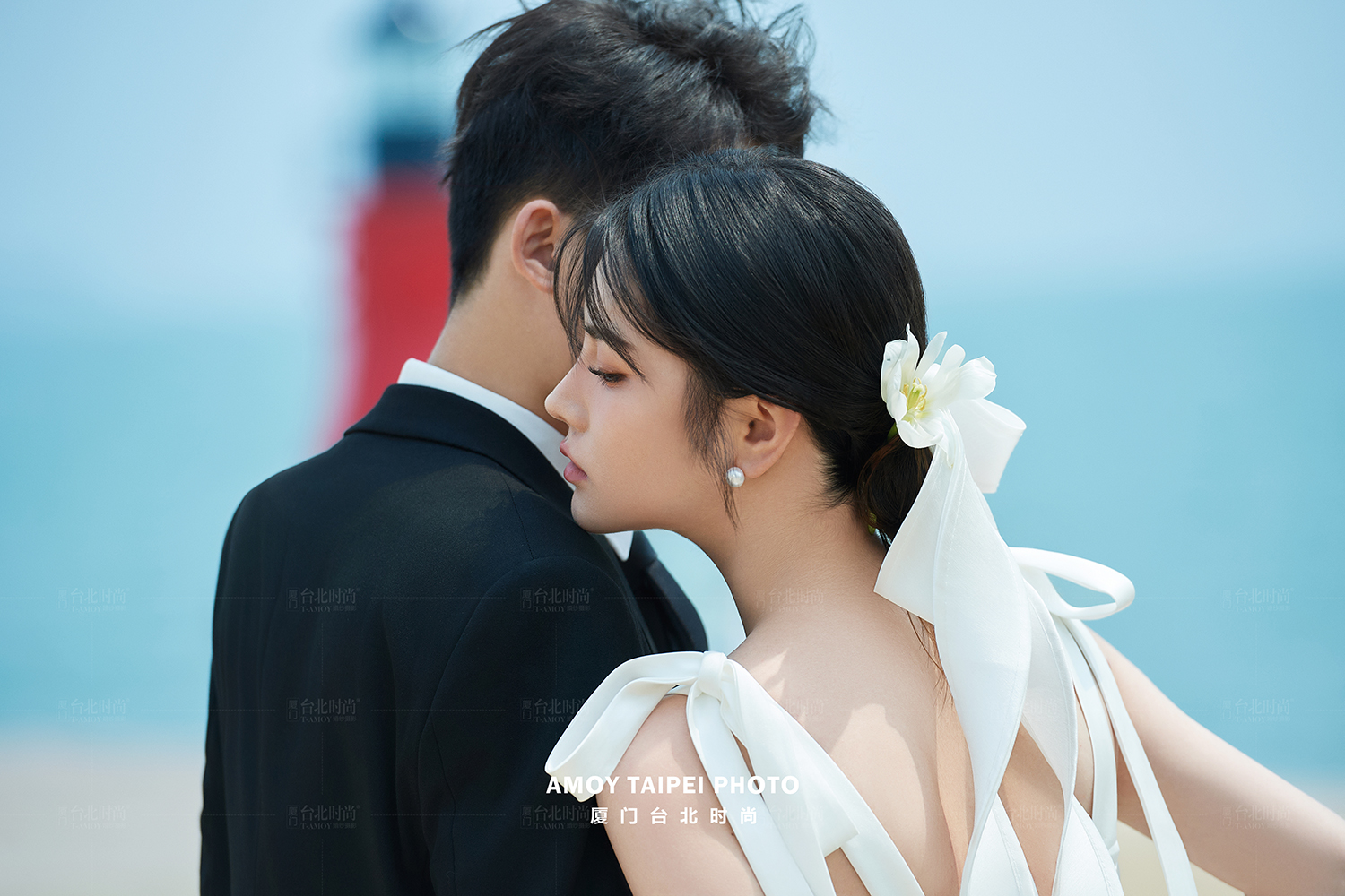 镜头感满分海景婚纱照，藏匿着万种浪漫