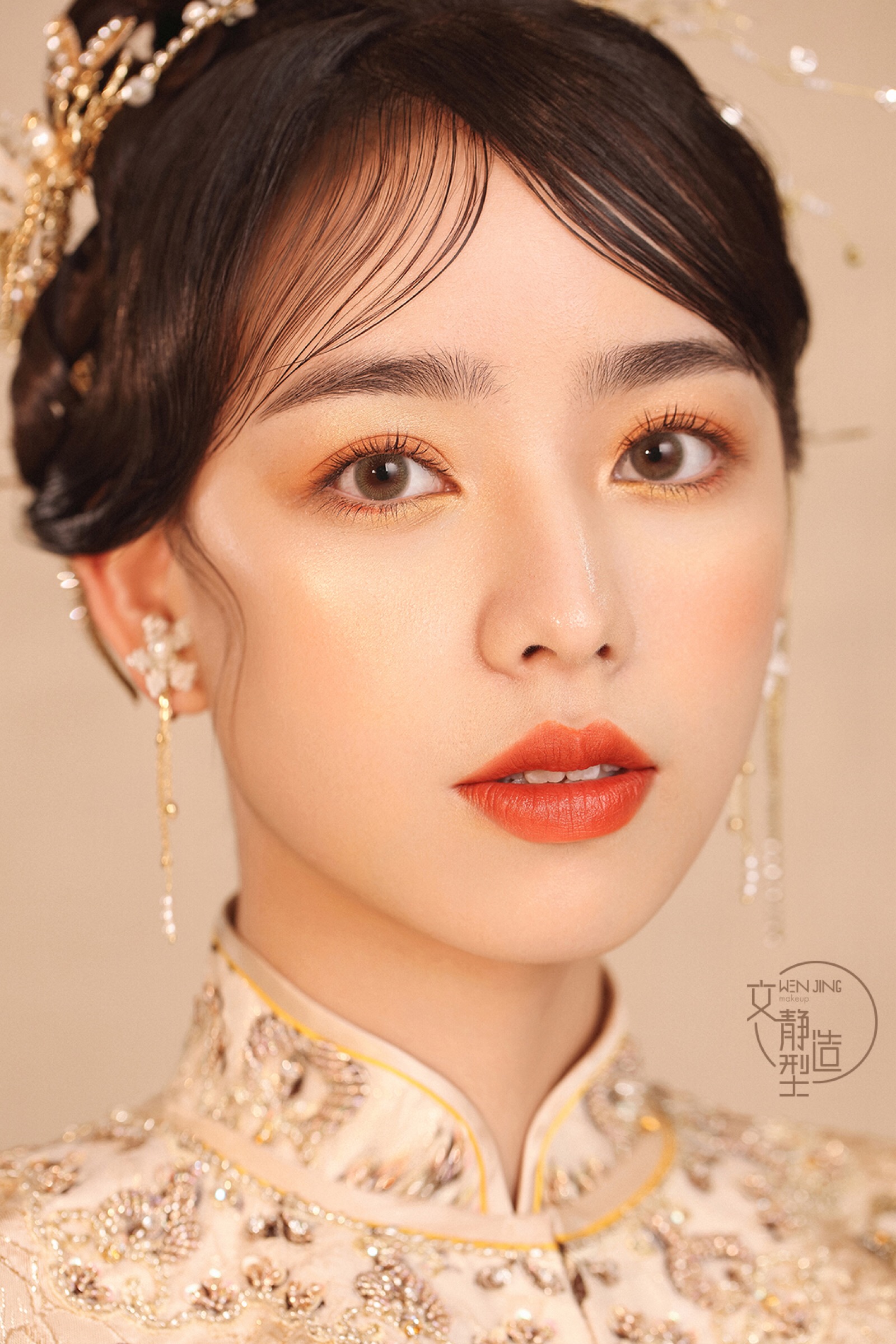 测试_中式敬酒造型