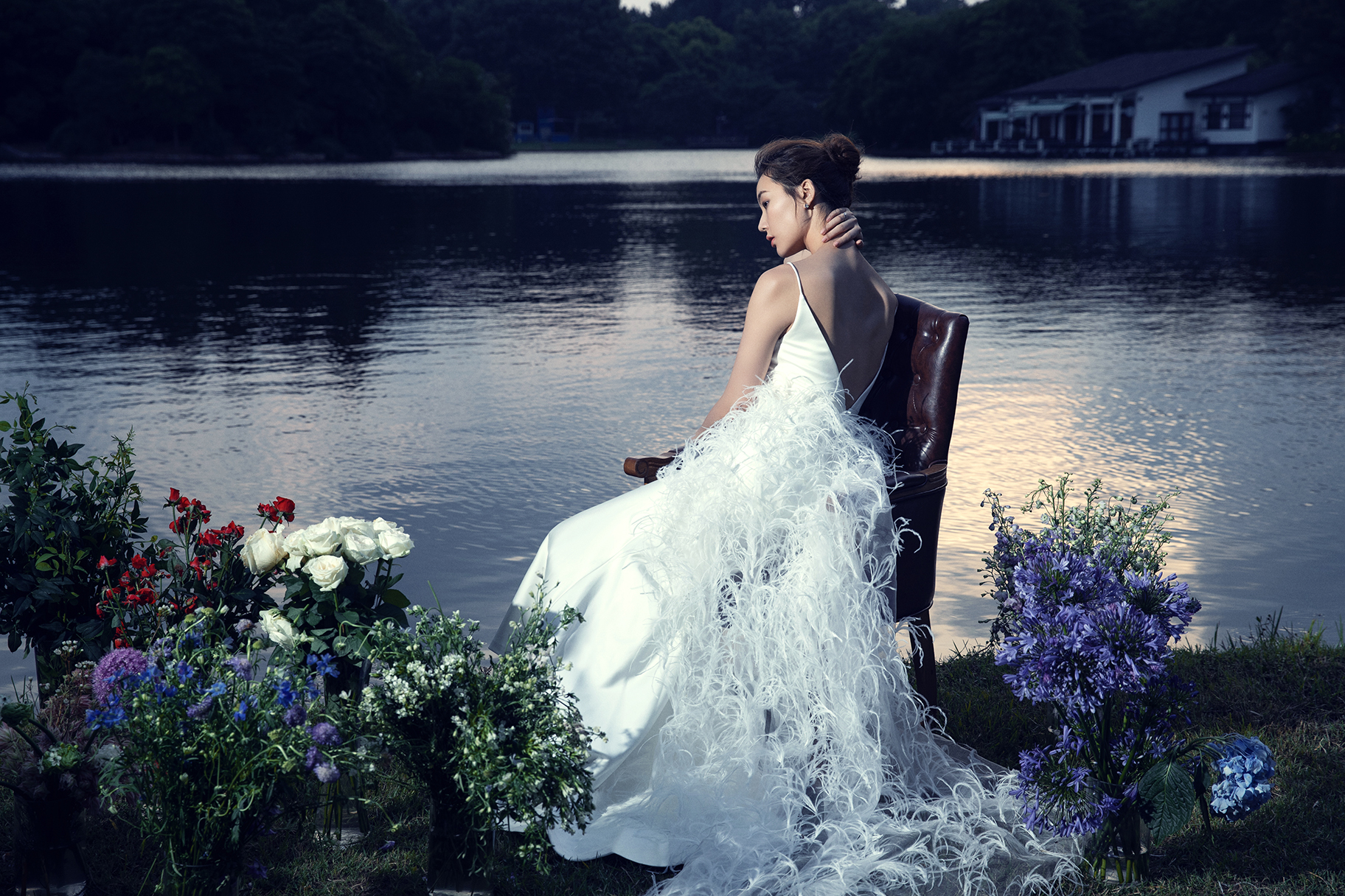 晨光初启    暮色霭霭