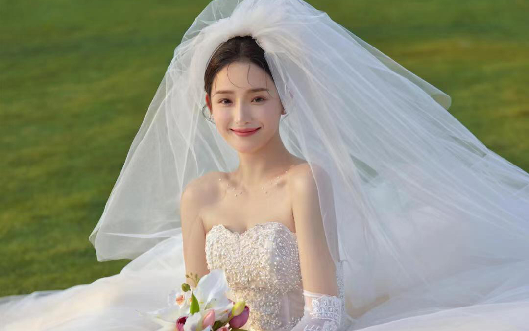 瘋狂心動的韓系女主韓系森系草坪婚紗照～