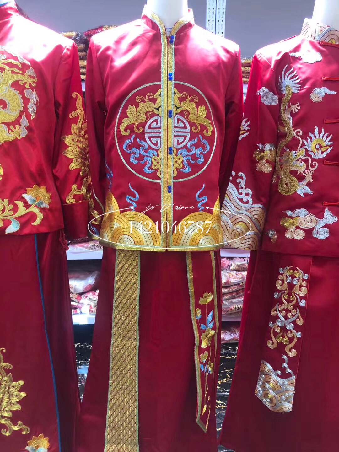 新款男款秀禾服