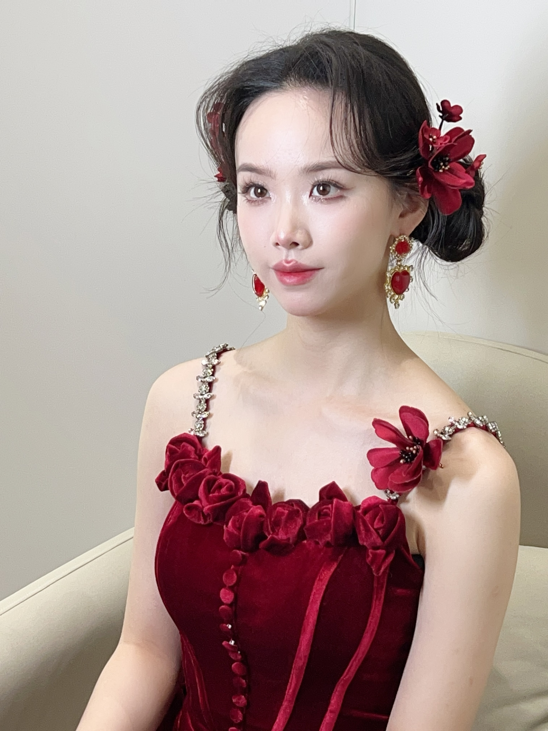 中式敬酒服造型