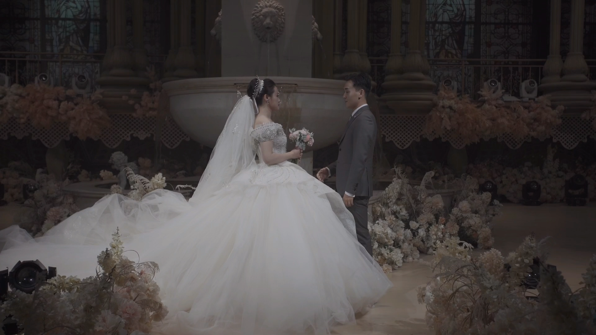 婚礼中自然走心的过渡