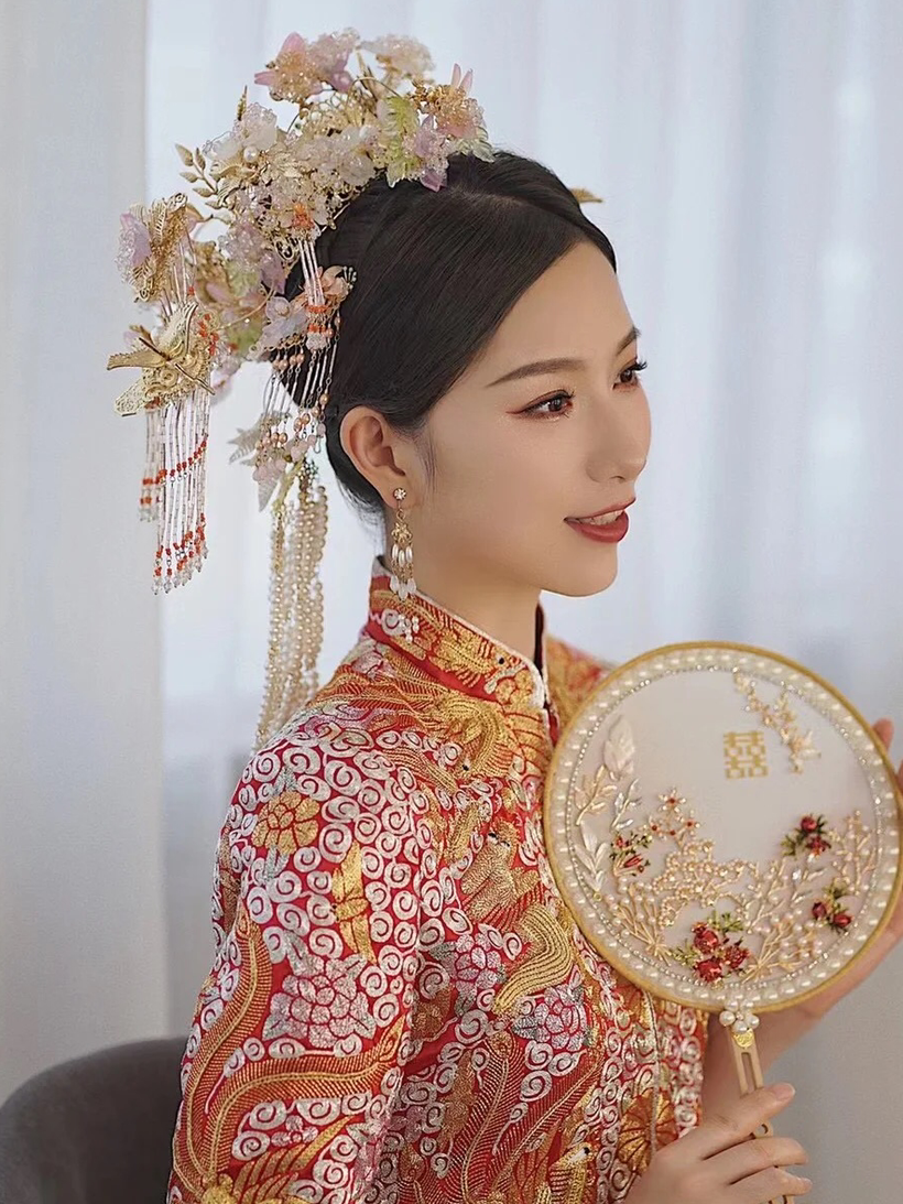 金牌化妆师婚礼全程跟妆造型