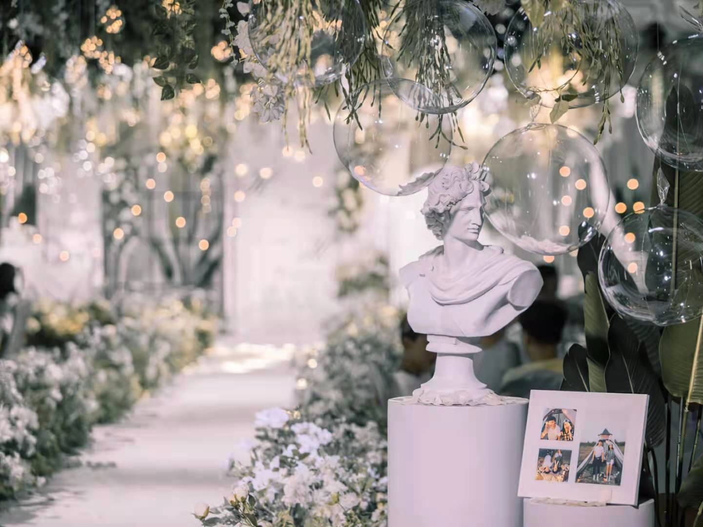 小清新婚礼现场